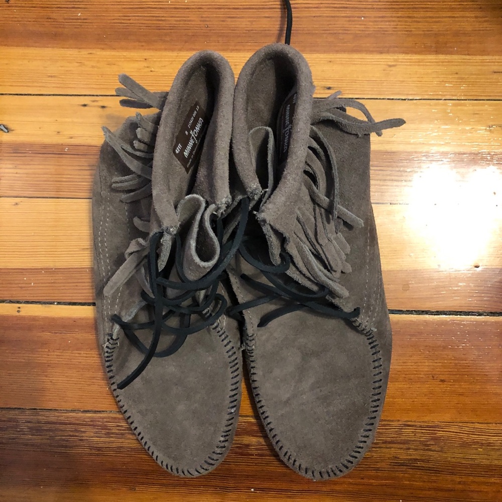 Moccasin boots